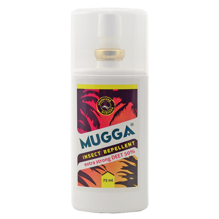 Mugga w Sprayu 50% DEET Preparat Przeciwko Komarom i Meszkom