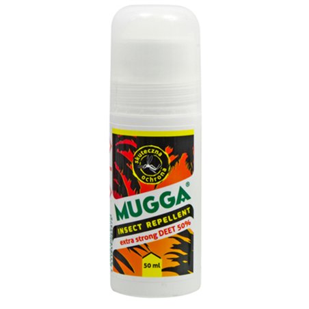 Mugga w Kulce Roll-on Przeciw Komarom 50% DEET 50ml
