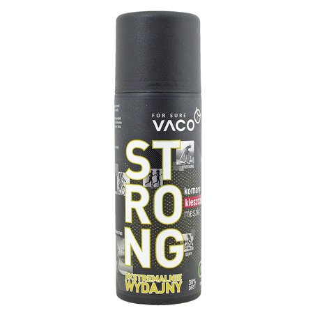 Vaco Strong Spray na Komary Kleszcze i Meszki DEET 30% + Citrodiol 170ml