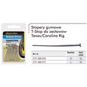 Stopery Gumowe T-stop do Zestawów Texas Carolina Rozmiar S Spinning System