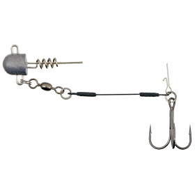 Swimbait System Single Stinger 1/0 9cm 27kg Weighted 15g Spinning System