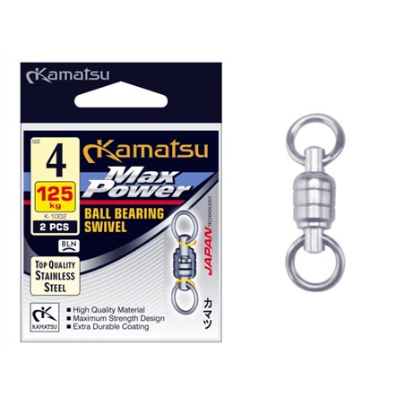 Krętlik Łożyskowany MaxPower K-1002 000 18kg SS