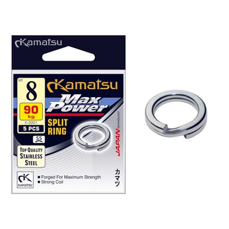 Kółko Łącznikowe MaxPower K-2201 5,5mm 40kg SS