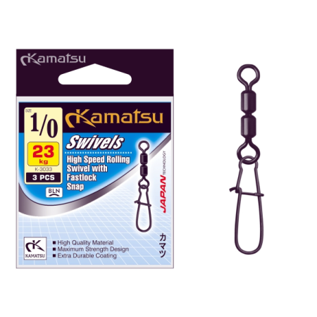 Krętlik z Agrafką K3033 1/0 23kg