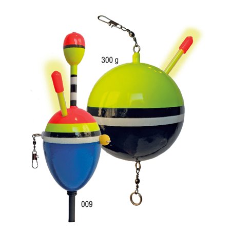 Spławik Sumowy 70g ze Zrywką i Bojką 300g Q-Ball Floater LS Dread Cat