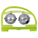 Double alarm bell 13 with glowstick slot