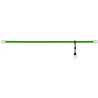 Straight Anti-Tangle Tube with Swivel And Snap 10cm