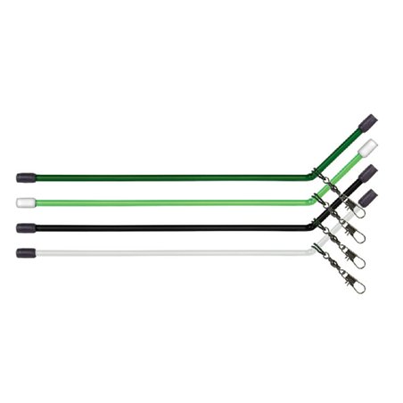 Paternoster Fluo Zielony Łamany z Krętlikiem 15