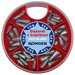 Ciężarek z Krętlikiem Zestaw Mini 1