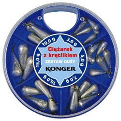 Ciężarek z Krętlikiem Zestaw Duży 1