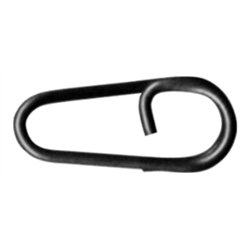 Team Carp Bent Head Oval Ring Length 21mm