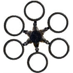 Pierścienie Przynętowe z Systemikiem Rozmiar 7mm Team Carp