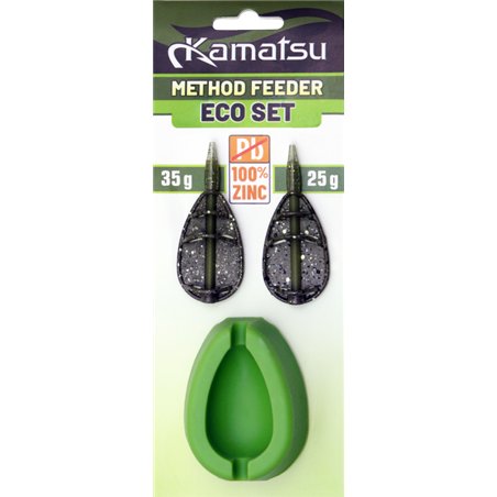Zestaw Koszyczków Method Feeder Light Eco 25g 35g z foremką