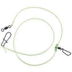 Zestaw Power Gum Transparent Green 0,60mm 4kg Method Feeder