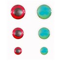 Holographic eyes 3D Red 7mm