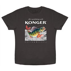 Koszulka Okoń Szara Rozmiar L