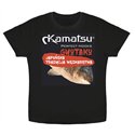 Kamatsu T-Shirt Gyotaku Black Size L