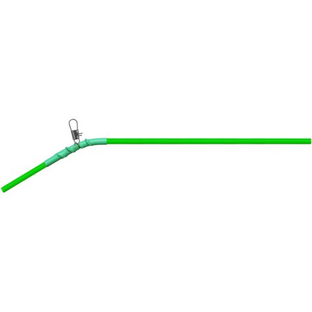 Paternoster Eco Zielony Łamany z Agrafką 20cm