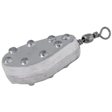 Ciężarek Płaski z Krętlikiem i z Zaczepami 41g