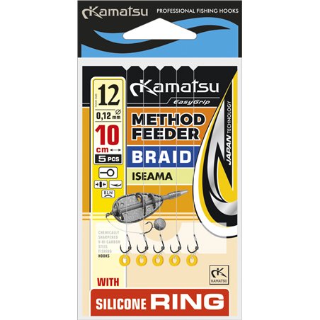 Method Feeder Braid Iseama 8 Silicone Ring