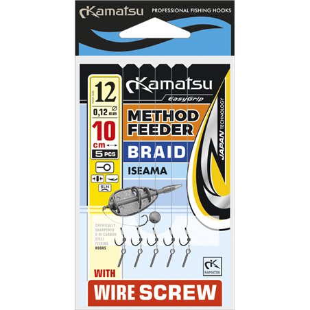 Method Feeder Braid Iseama 6 Wire Screw