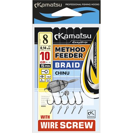 Method Feeder Braid Chinu 10 Wire Screw