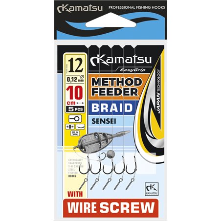 Method Feeder Braid Sensei 6 Wire Screw