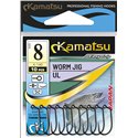 Kamatsu Worm Jig Ul 12 Czarny Nikiel Oczko