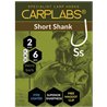 Carplabs Short Shank 2 Tytanowa Szarość Oczko