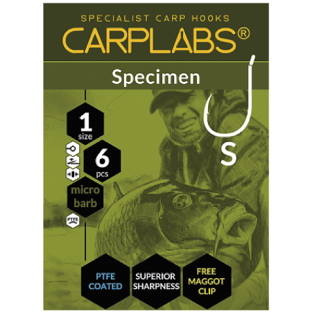 Carplabs Specimen 1 Tytanowa Szarość Oczko
