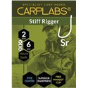 Carplabs Stiff Rigger 6 Tytanowa Szarość Oczko