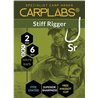 Carplabs Stiff Rigger 8 Tytanowa Szarość Oczko
