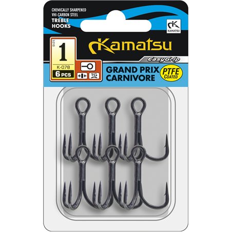 Kamatsu Grand Prix Carnivore Treble 1 Tytanowa Szarość