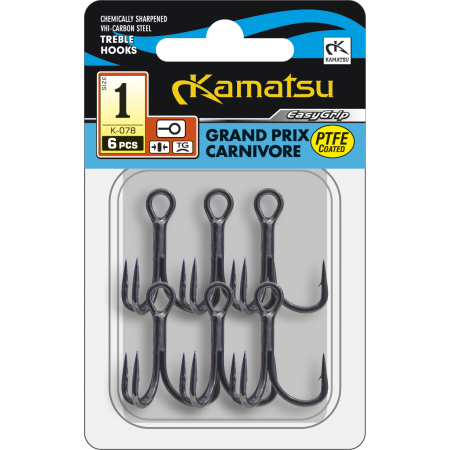 Kamatsu Grand Prix Carnivore Treble 10 Tytanowa Szarość