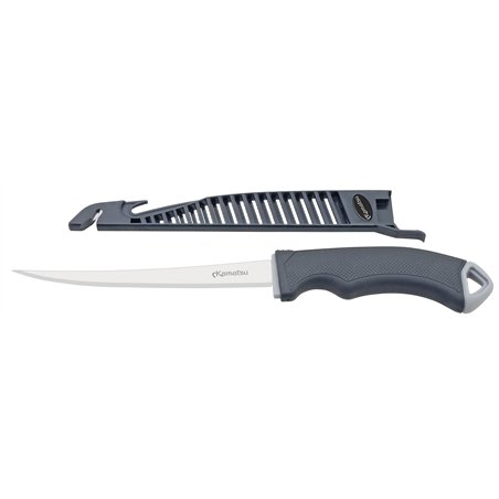 Filleting knife with sharpener 15cm Kamatsu