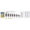 Worm Bullet Screw-In Tungsten Weight 3.5g