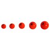 Tungsten Slotted Beads White fi 5,5mm 1,21g