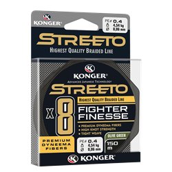 Streeto Fighter Finesse X8 Lime Green 0,06mm/150m
