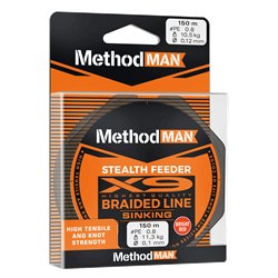 Methodman Stealth X9 Feeder Bright Red Sinking 0,14mm/150m