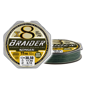Braider X8 Olive Green 0,20/10m