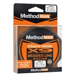 Methodman Stealth X9 Feeder Dark Brown Sinking 0,10mm/150m