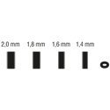 Oval Crimp Tube Diameter 1.6mm Konger