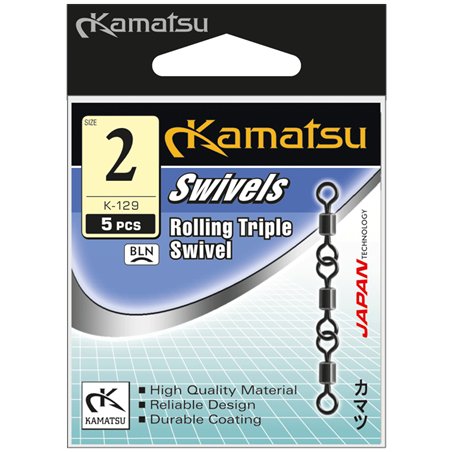 Krętlik Rolkowy Łańcuszek Potrójny Rozmiar 2 BLN Kamatsu
