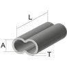 Rurka Zaciskowa Podwójna Miedziana K-2295 1,5mm/10mm BLN Kamatsu