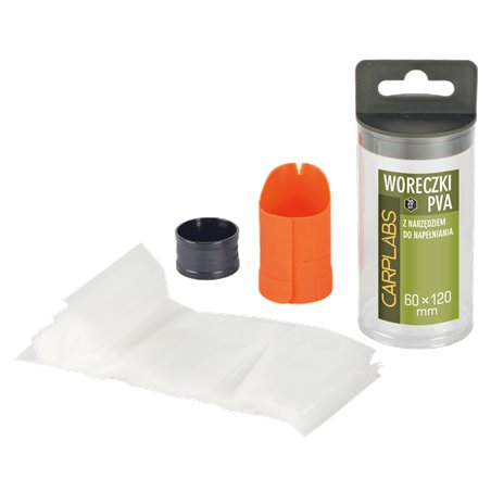 Woreczki Pva Carplabs® 70x140mm Z Narzędziem Do Napełniania