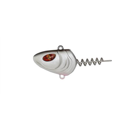 Główka Z Wkrętką 40g kolor 01 glitter Silver Do Przynęty Pelagic Pulse