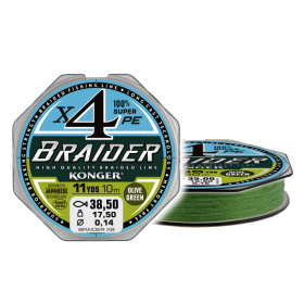 Braider X4 Olive Green 0,06/10m