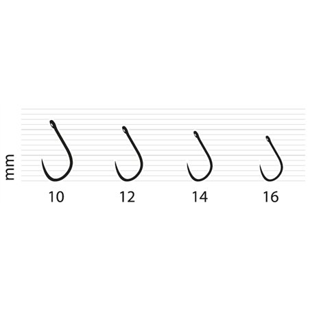 Haczyk Methodman Lite Grip Titanium Grey Barbless Rozmiar 10