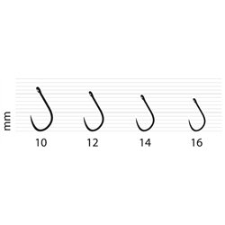 Haczyk Methodman Lite Grip Titanium Grey Barbless Rozmiar 14