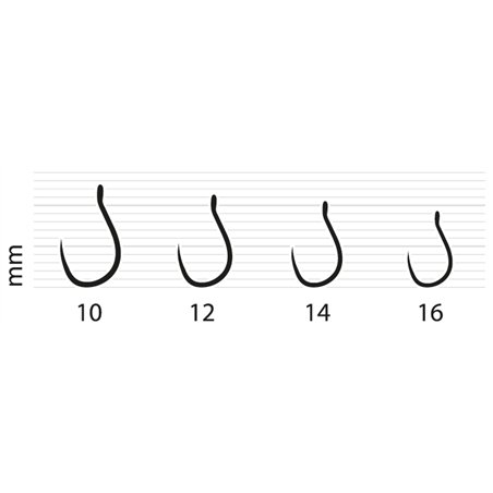 Haczyk Methodman Power Grip Titanium Grey Barbless Rozmiar 12